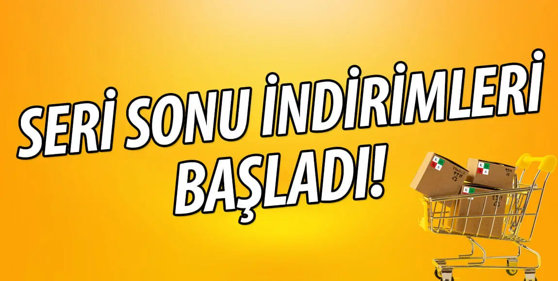 Seri sonu indirimleri