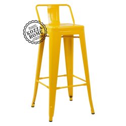 Tolix Bar Sandalye Sarı
