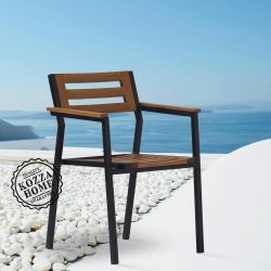 Argon Bahçe Sandalye Siyah